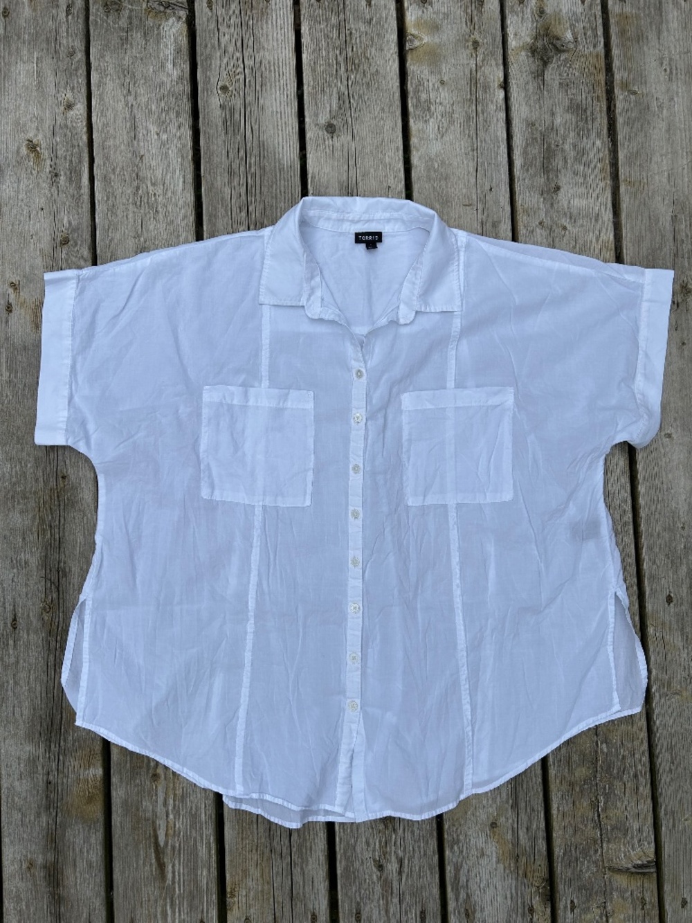 Torrid ⎸ 100% Cotton Button Down Shirt